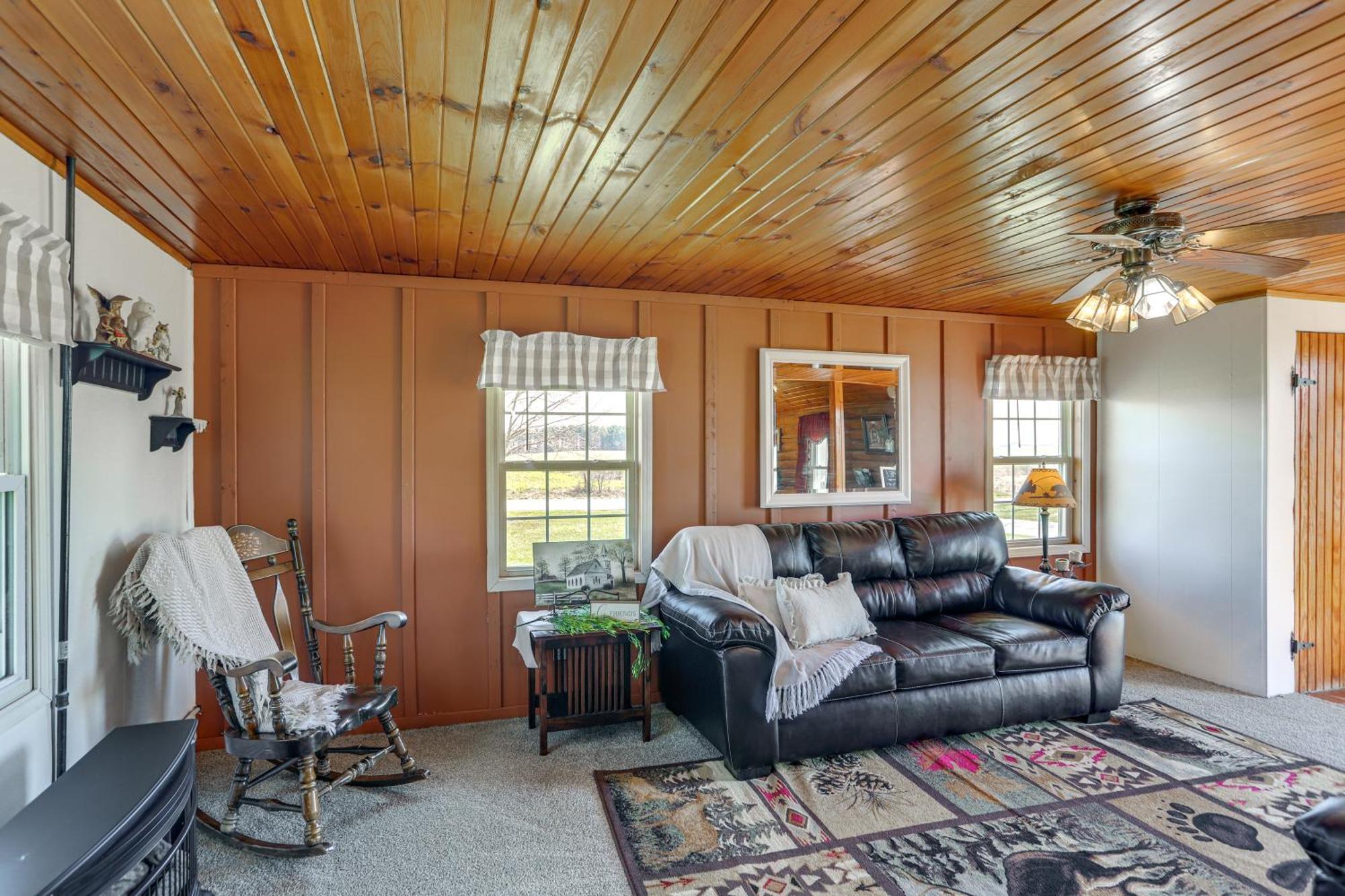 Quiet Shiloh Retreat With Spacious Yard And Fireplace! Zewnętrze zdjęcie