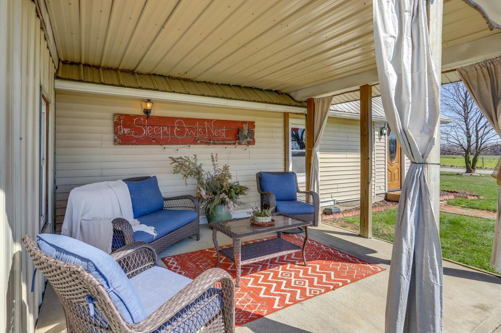 Quiet Shiloh Retreat With Spacious Yard And Fireplace! Zewnętrze zdjęcie