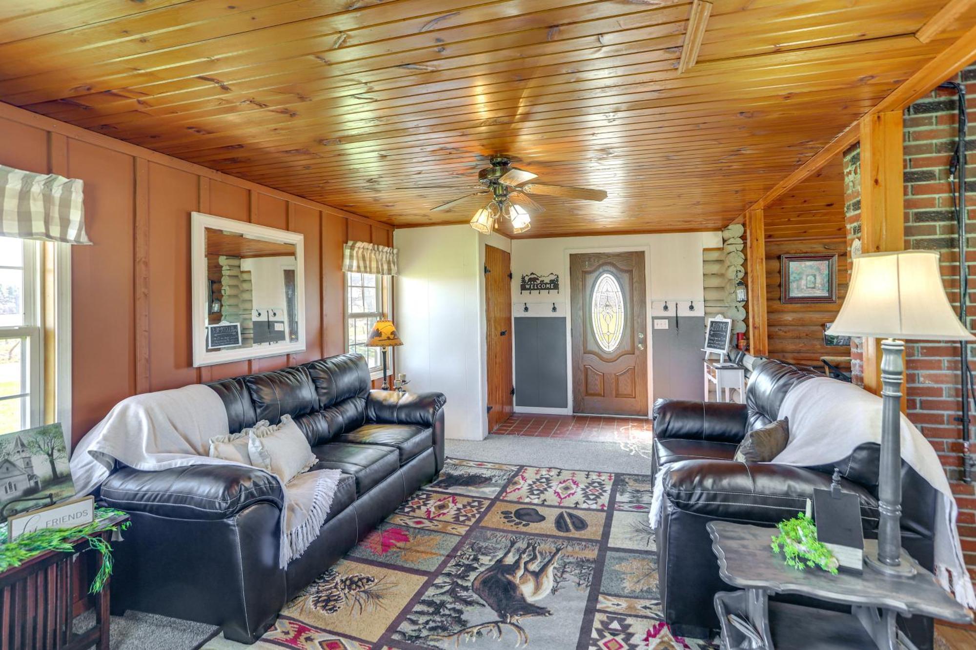 Quiet Shiloh Retreat With Spacious Yard And Fireplace! Zewnętrze zdjęcie