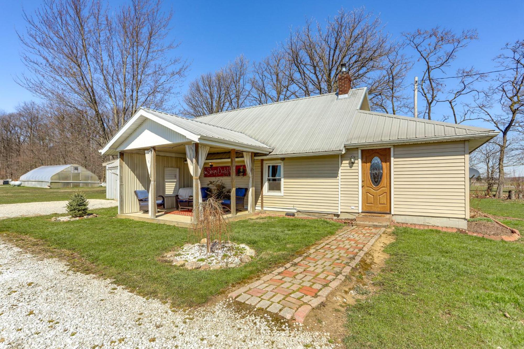 Quiet Shiloh Retreat With Spacious Yard And Fireplace! Zewnętrze zdjęcie