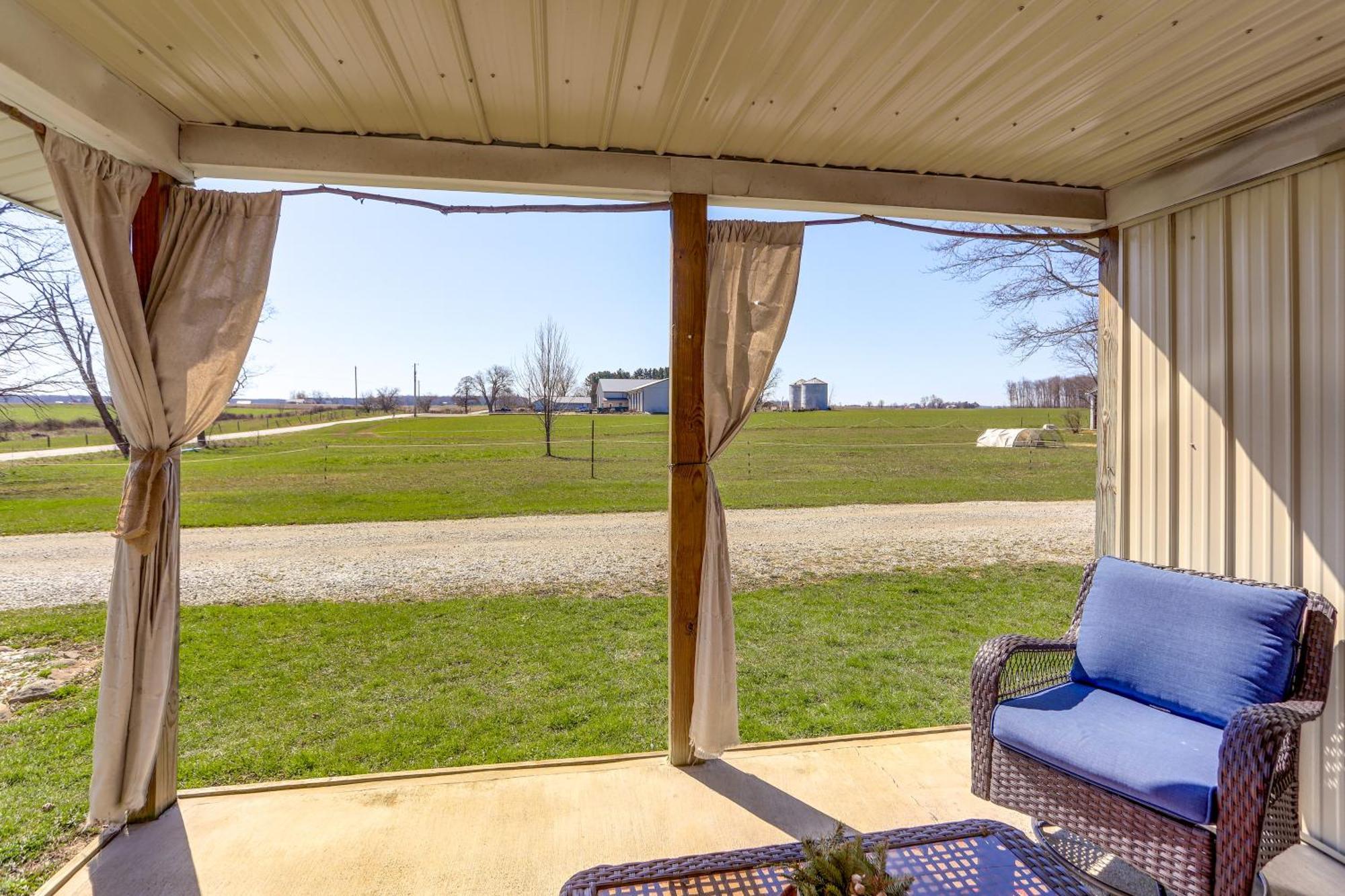 Quiet Shiloh Retreat With Spacious Yard And Fireplace! Zewnętrze zdjęcie