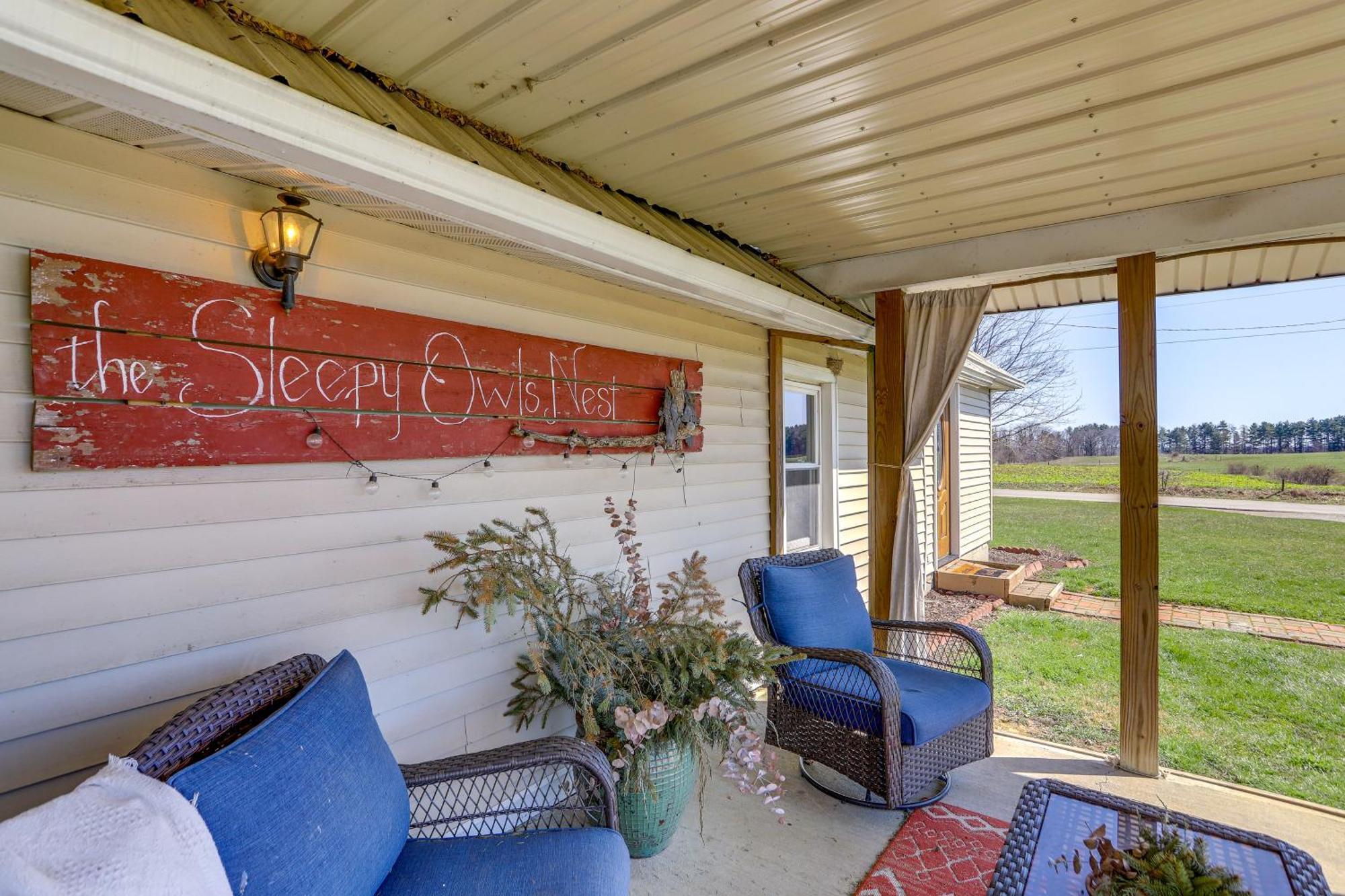 Quiet Shiloh Retreat With Spacious Yard And Fireplace! Zewnętrze zdjęcie