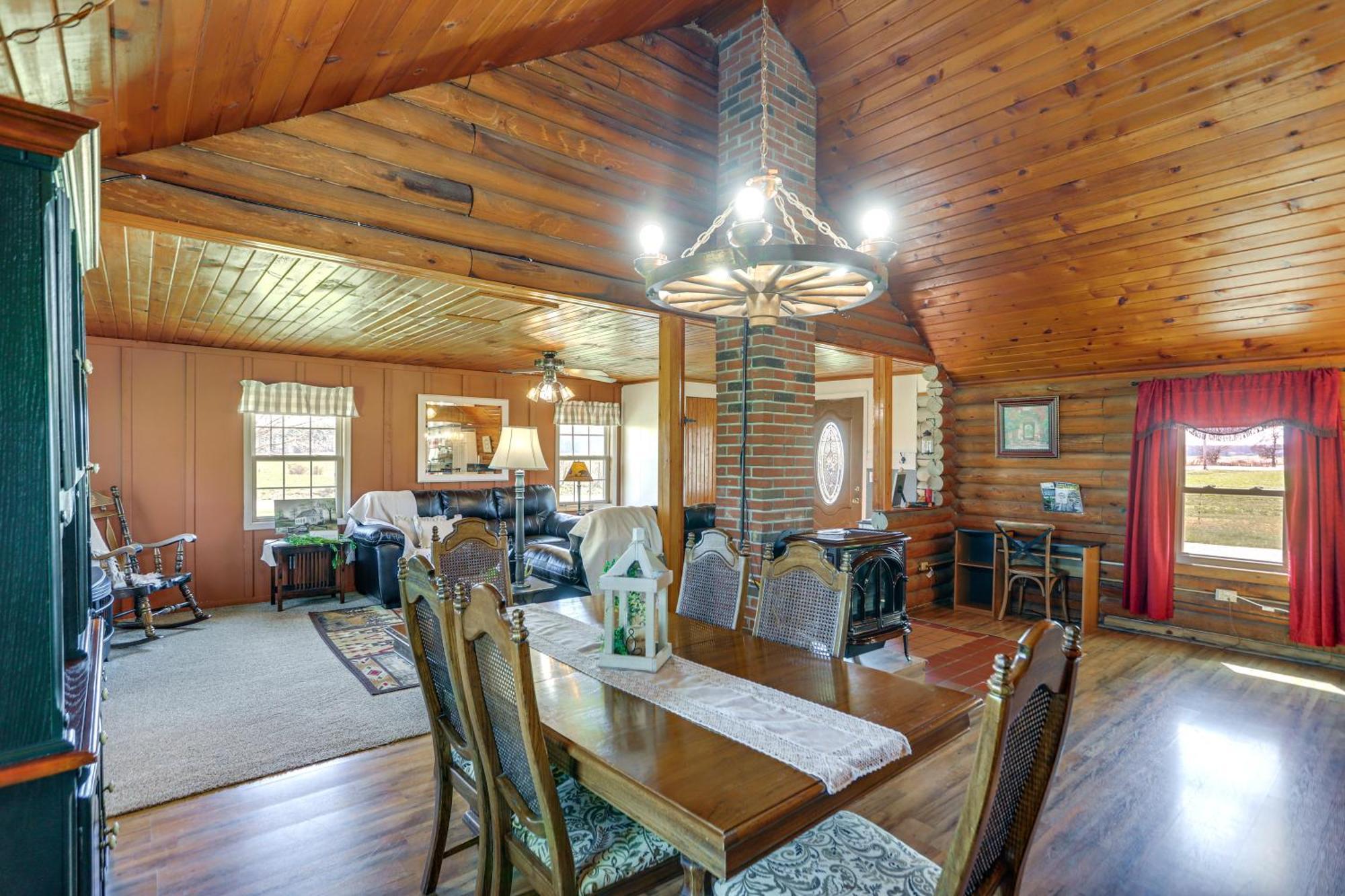 Quiet Shiloh Retreat With Spacious Yard And Fireplace! Zewnętrze zdjęcie