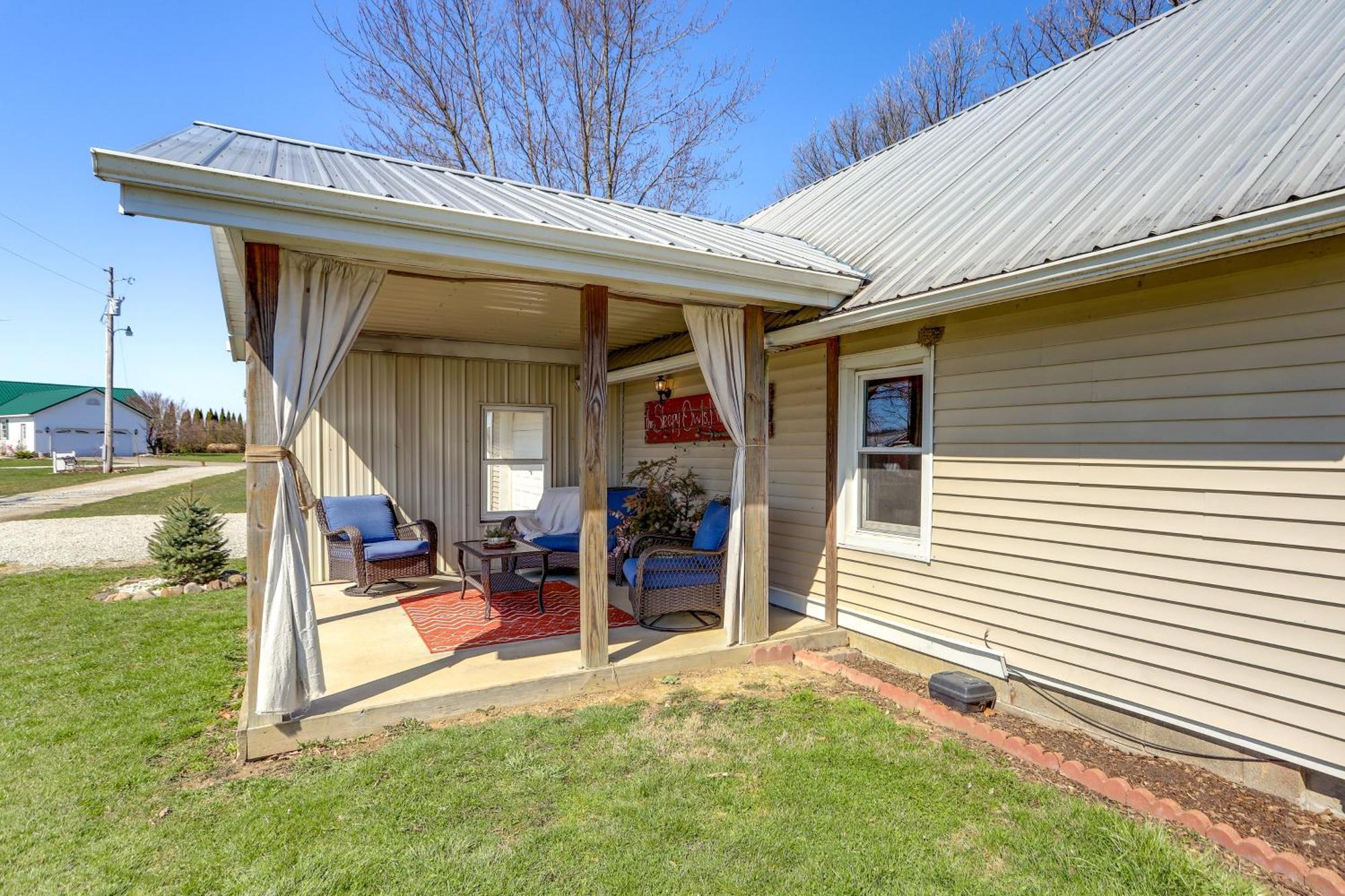 Quiet Shiloh Retreat With Spacious Yard And Fireplace! Zewnętrze zdjęcie