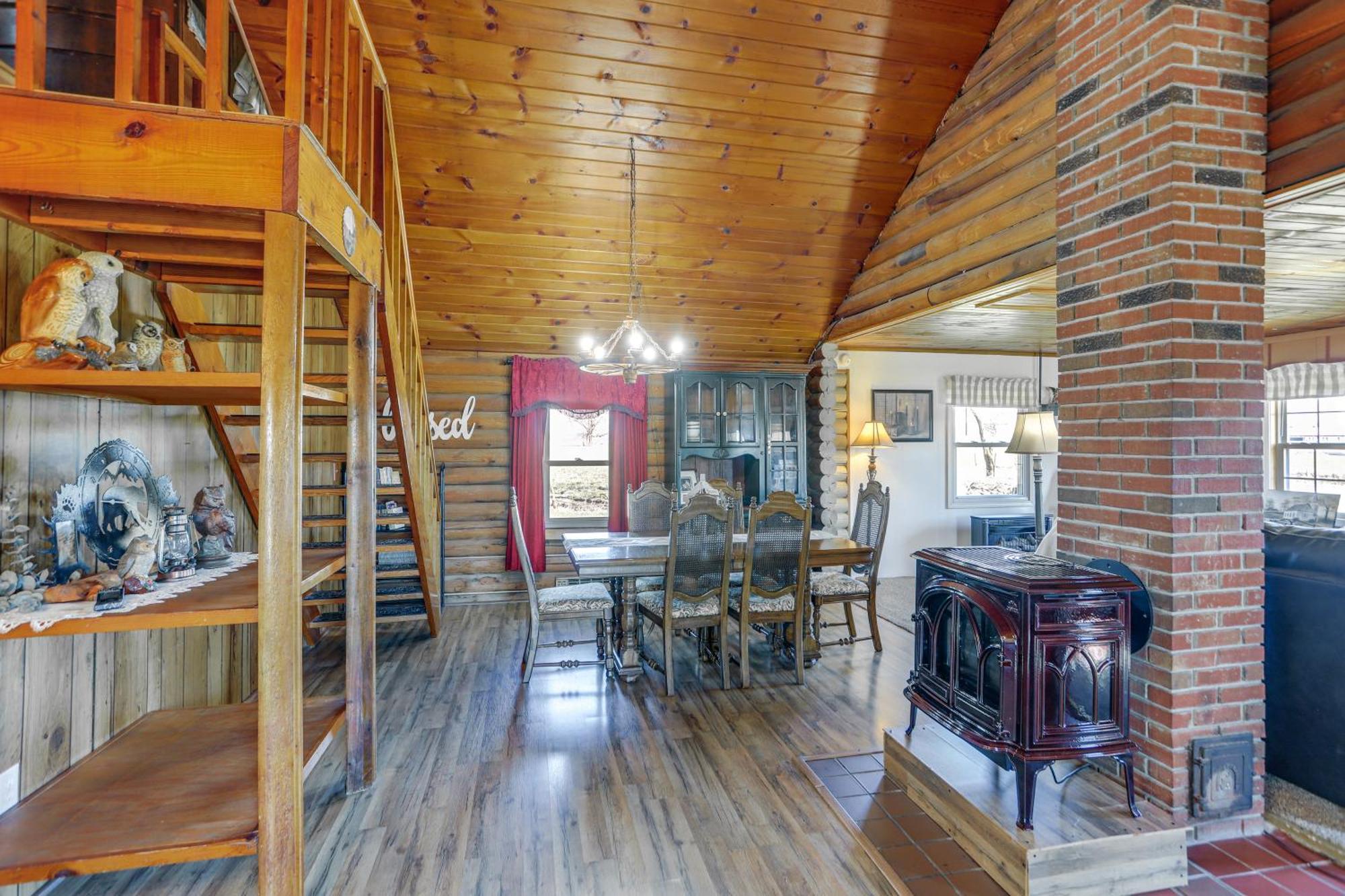 Quiet Shiloh Retreat With Spacious Yard And Fireplace! Zewnętrze zdjęcie